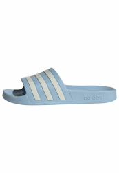 adidas Damen Adilette Aqua Slides 39 EU Glow Blue Zero Metalic Zero Metalic Angebot bei HelloDeals