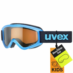 uvex speedy pro - stylische Allround-Brille mit Anti-Fog-Beschichtung und 100% UVA-, UVB, UVC-Schutz für Kinder blue/lasergold Gen. 1 Angebot bei HelloDeals