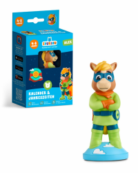 Edurino Figur Alex Jahreszeiten & Kalender ab 4 Jahren inkl. App | Innovatives & digitales Lernspiel | Jahreszeiten verstehen | Wetter & Natur | Kalender, Monate & Wochentage Angebot bei HelloDeals