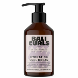 BALI CURLS Hydrating Curl Cream – Feuchtigkeitsspendende Lockencreme Sheabutter, Kokosöl & Ylang-Ylang – Locken Creme für geschmeidige & definierte Curls – Vegane Lockenpflege für Naturlocken – 150ml 150 ml (1er Pack) Angebot bei HelloDeals
