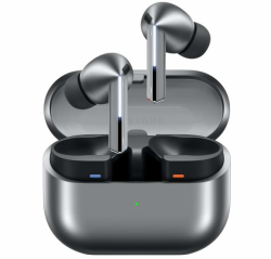 Samsung Galaxy Buds3 Pro True Wireless-Kopfhörer mit Mikrofon im Ohr Bluetooth aktive Rauschunterdrückung Silber Angebot bei HelloDeals