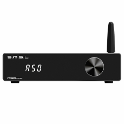 S.M.S.L A50 Pro Verstärker,LPF&HPF,2.1 Kanal Audio Verstärker,100W Bass Ausgangsleistung, HiFi Bluetooth 5.0 Stereo Audio Verstärker,Unterstützt HDMI (ARC),Passiver Subwoofer,MA12070P*2 Chip Angebot bei HelloDeals