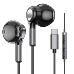 USB C Kopfhörer für Samsung Galaxy S24 S23 Ultra S22 S21 FE S20 A53 A54 USB C Kopfhörer mit Mikrofon In-Ear Kopfhörer mit Kabel Ohrhörer USB Typ C für iPhone 16 15 iPad Pro Air 5 Mini 6 Google Pixel 9 Schwarz Angebot bei HelloDeals