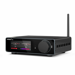 AIYIMA A80 Leistungsverstärker DAC mit PFFB TPA3255D2 Stereo HiFi 2.0 Kanal Klasse D Bluetooth Verstärker 300Wx2 ESS9038Q2M Decoder Heimkino-Receiver mit PC-USB Koaxial Optischer TRS Cinch-Eingang Angebot bei HelloDeals