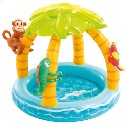 Intex Tropical Island Babypool, aufgeblasene Größe: 102 cm x 86 cm (58417NP) Angebot bei HelloDeals