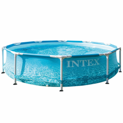 Intex 10FT X 30IN Beachside Metal Frame Pool Angebot bei HelloDeals