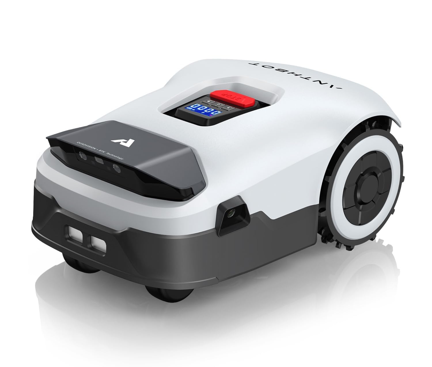 ANTHBOT Genie 600 Mähroboter ohne Begrenzungskabel, Empf. 650 m², Max. 850 m², Rasenmäher Roboter mit RTK+4-Kamera Vision, Präzise Navigation, KI-Hindernisvermeidung, Rasenroboter mit App-Steuerung A-650 m² Angebot bei HelloDeals