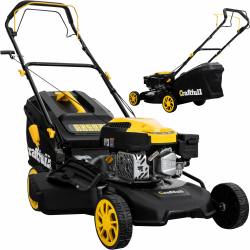 Craftfull Rasenmäher CR-139-30 | 2,9 KW 4 PS | 144 cm³ OHV Motor | Benzinrasenmäher - Mäher Benzin - Selbstfahrantrieb - 46 cm Schnittbreite in 7 Höhenstufen (CR-139-30 2,9 KW 4 PS 144 cm³ Motor) Angebot bei HelloDeals