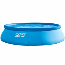 Intex Easy Set Aufstellpool, blau, Ø 457 x 122 cm ohne Zubehör Angebot bei HelloDeals