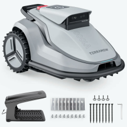 Terramow V1000 Mähroboter ohne Begrenzungskabel, ohne RTK, mit KI-Bilderkennung und Hinderniserkennung für Garten bis 1200m² Angebot bei HelloDeals