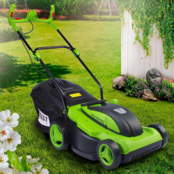 BRAST® Elektro Rasenmäher | 1800-2000 Watt | 38-43cm Schnittbreite | viele Modelle | 20-70mm Schnitthöhe | 45-50L Fangkorb |für Rasenflächen von 800 bis 1000 m² 1800 Watt 38cm Schnittbreite Angebot bei HelloDeals