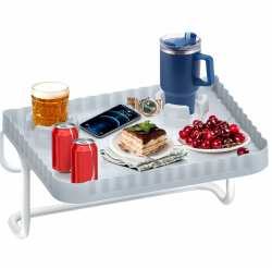 Pool bar, Pool Tisch, Swim-up-Bar, für oberirdische runde/rechteckige/ovale Pools, Tragbare Pool bar, Terrassentisch für den Poolbereich, Pool zubehör, Grau 1 Pack Grau Angebot bei HelloDeals