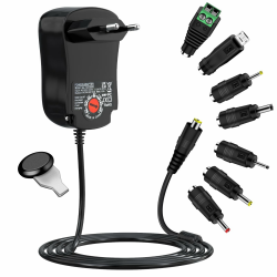 Universal Netzteil 3-12V, Cshare 12W AC zu DC 3V 4.5V 5V 6V 7.5V 9V 12V 1A 1,2A Schaltnetzteil, Adapter Schaltnetzteil mit 7 Tipps für 3V bis 12V Haushaltselektronik LED Streifen Router Angebot bei HelloDeals