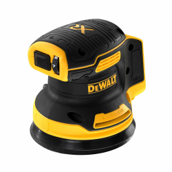 DEWALT 18 Volt Akku-Exzenterschleifer (Schleifpapier-ø: 125 mm, elektronische Drehzahlregulierung, Staubschutz für Getriebe und Schalter, mit Klettfix-System, ohne Akku und Ladegerät), DCW210N Einzeln Angebot bei HelloDeals