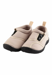 Sterntaler Badeschuhe mit Zipper - Baby Aquaschuhe mit seitlichem Reißverschluss und ergonomischer Sohle - Schwimmschuhe - Bequeme Wasserschuhe - Unisex Strand Slipper 22 EU Beige Angebot bei HelloDeals