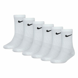 NIKE Young Athletes Kids Crew Cut Socken (6 Paar) 5 Jahre Weiß Angebot bei HelloDeals