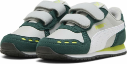 PUMA Unisex Baby Cabana Racer Sl 20 V Inf Sneaker 27 EU Cool Light Gray Puma White Dark Myrtle Lime Smash Angebot bei HelloDeals