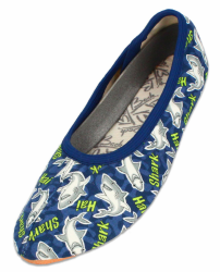 Beck Jungen Shark Hausschuhe 29 EU Dunkelblau Angebot bei HelloDeals