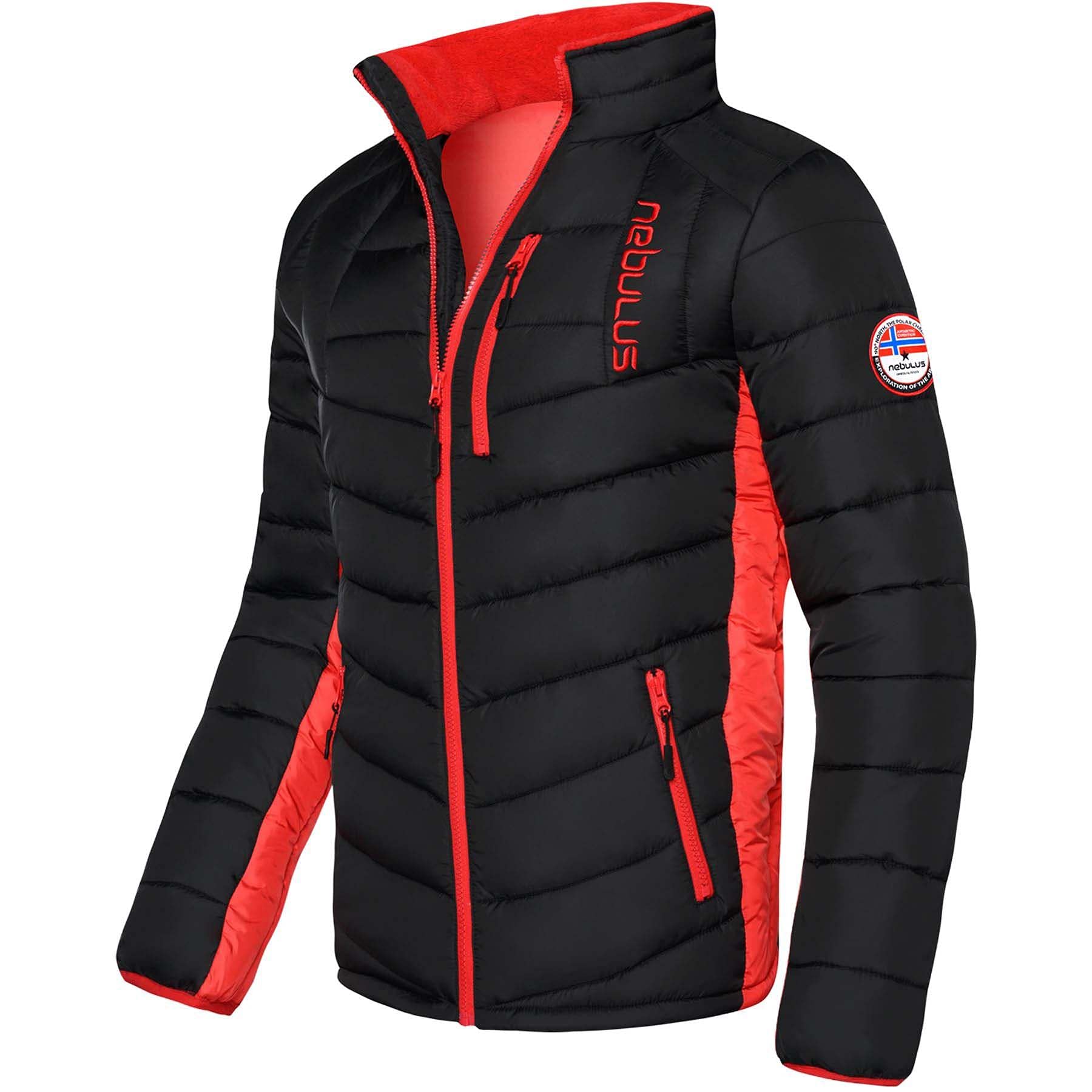 Nebulus Winterjacke GRAFFITY Herren schwarz-rot M Angebot bei HelloDeals