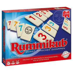 Jumbo Spiele Original Rummikub Classic - Klassische Gesellschaftsspiele - Brettspiele für Erwachsene und Kinder ab 7 Jahren Angebot bei HelloDeals