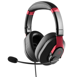 Austrian Audio PG16 Pro Gaming Headset mit Mikrofon (Gaming Kopfhörer, hochauflösender Sound, Memory-Foam-Ohrpolster, abnehmbares 1,4 m langes Kabel), Schwarz/Rot Angebot bei HelloDeals