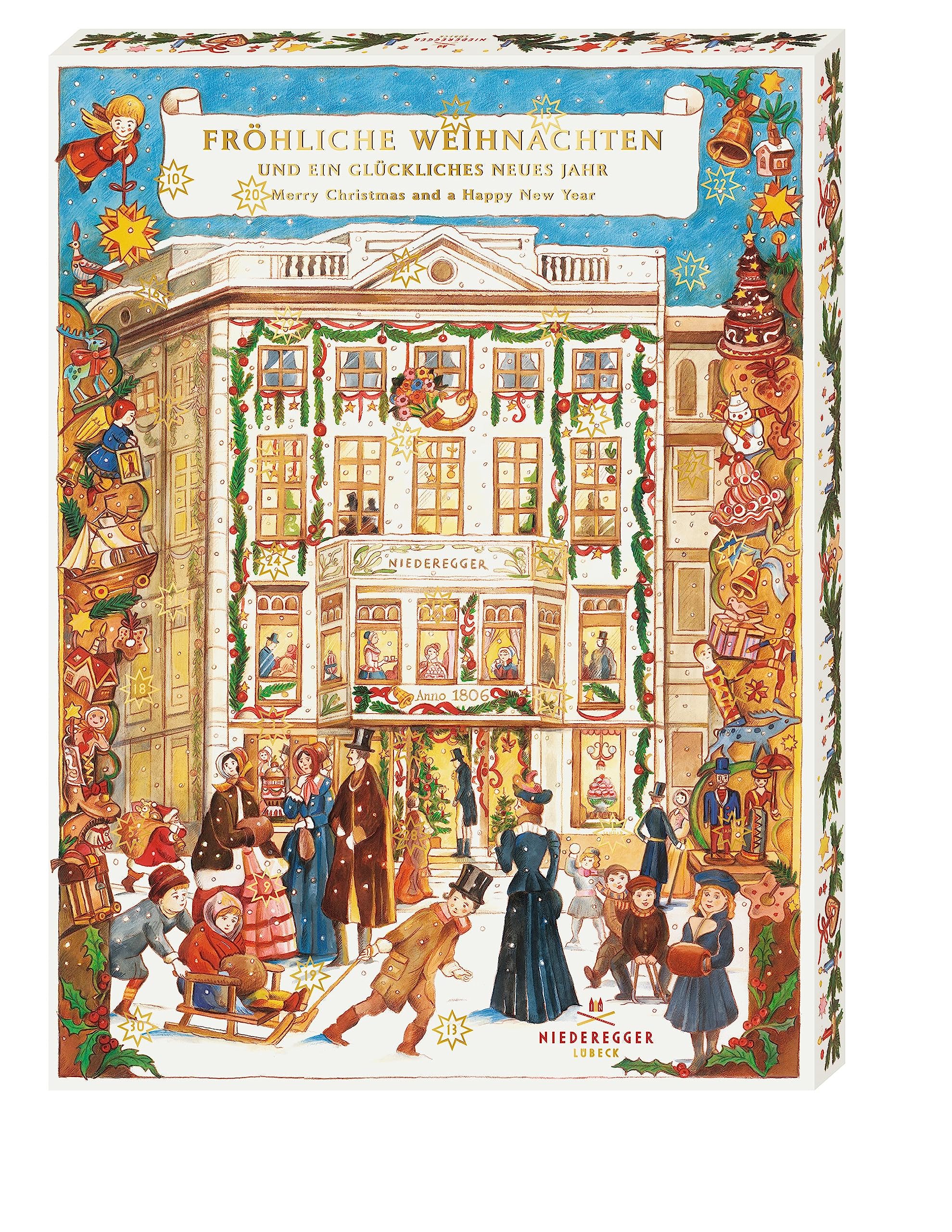 Niederegger Adventskalender "Café Niederegger" 525g Angebot bei HelloDeals