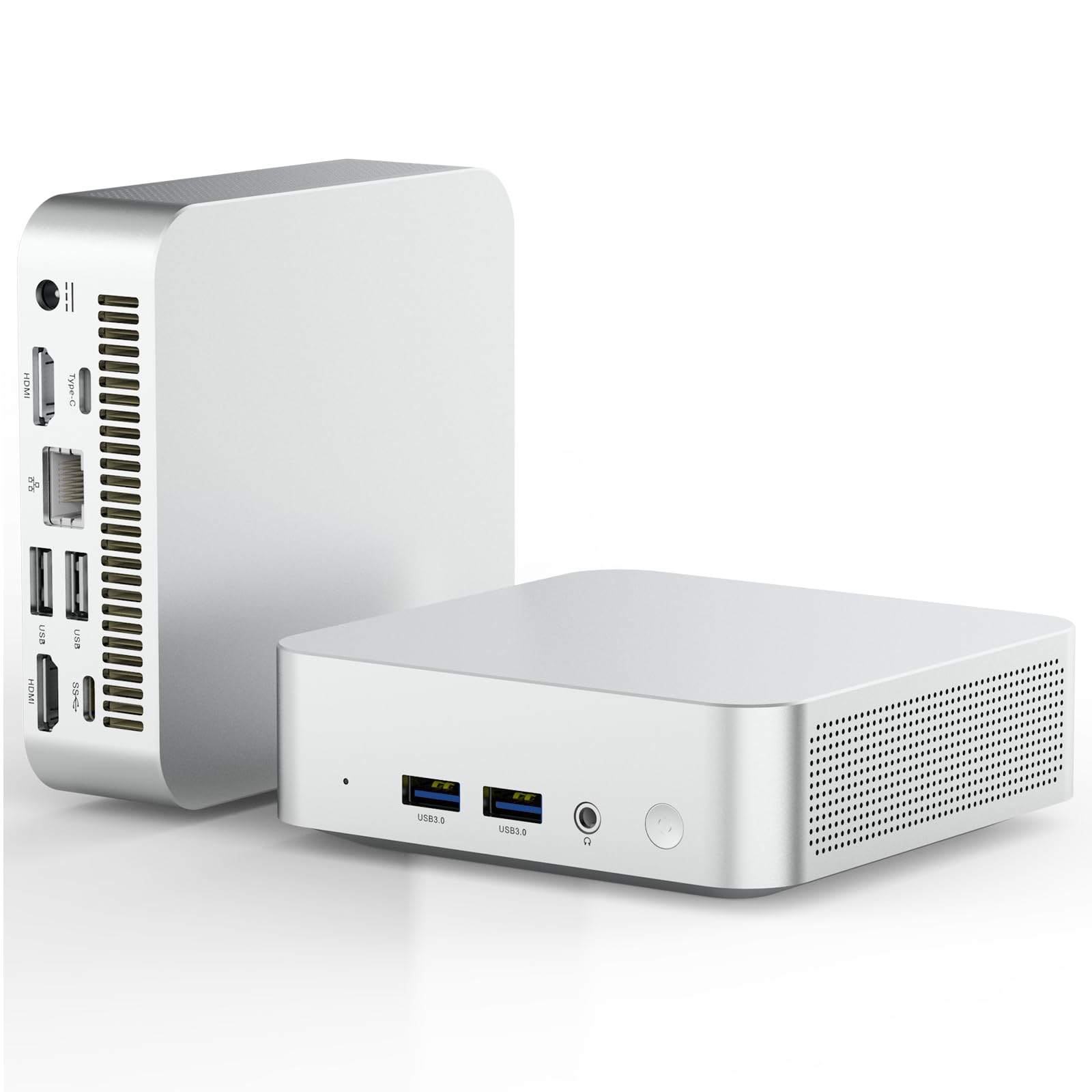 Mini-PC N3700 (4C/4T, 2,4 GHz) 8 GB RAM 128 GB SSD Win10 WLAN5/Bluetooth 4.2/RJ45 LAN 1000M/USB*4/USB-C*2/HDMI*2, 4K@30Hz Dual-Monitor-Ausgabe, ultraleicht, leise, 4-6W energieeffizienter Mini-PC N3700-8GB-128GBSSD Angebot bei HelloDeals