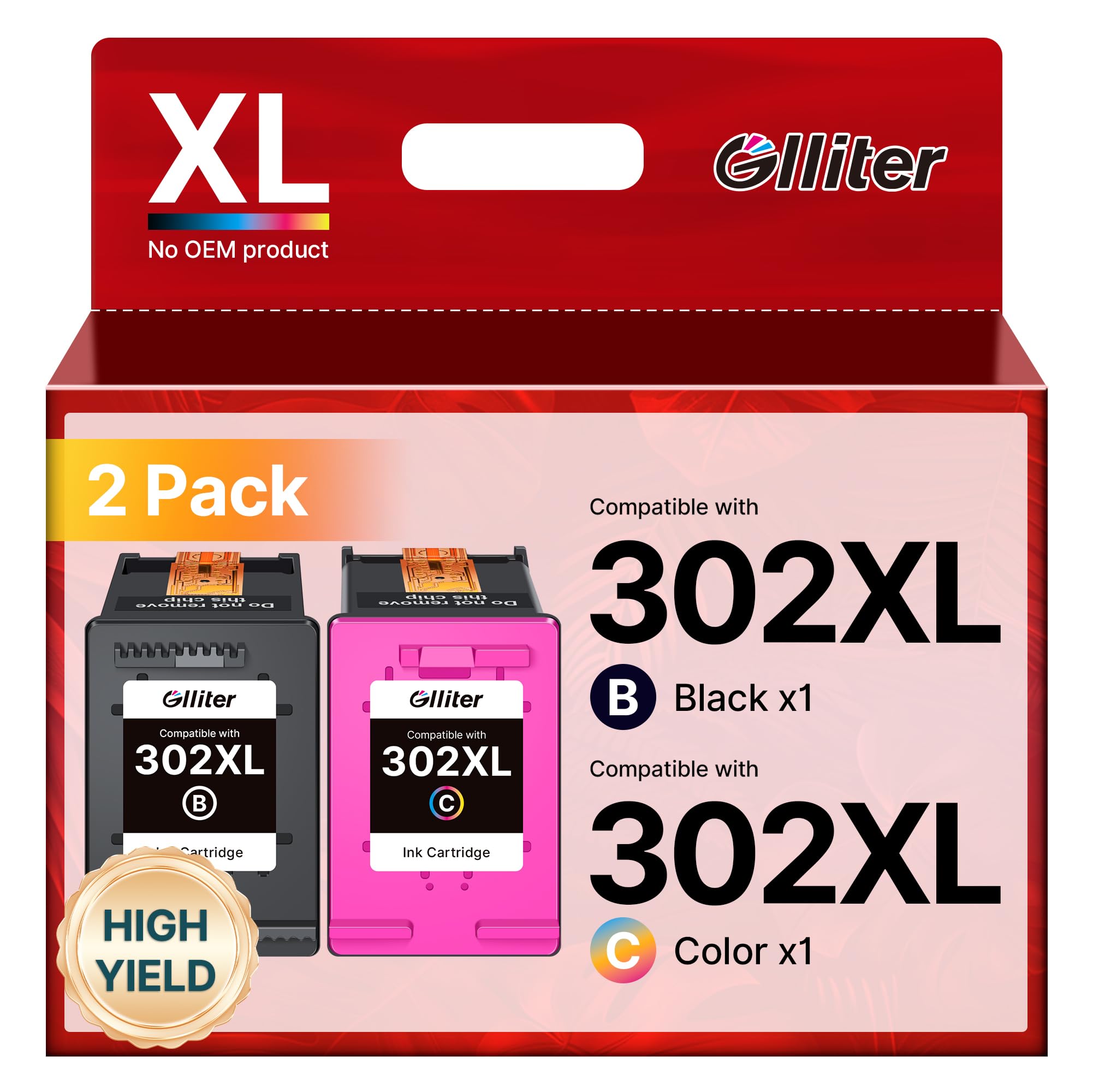 302 XL Druckerpatronen Multipack 302XL Ersatz für HP 302 Druckerpatronen Schwarz und Farbe für HP Envy 4525 4520 4522 4524 Officejet 3830 3831 3833 3834 5230 Deskjet 3630 3636 3639 1110 Angebot bei HelloDeals