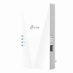TP-Link RE700X WiFi 6 WLAN Verstärker Repeater AX3000, Dualband 2402MBit/s 5GHz + 574MBit/s 2,4GHz, MU-MIMO, Gigabit Port, Kompatibel mit Fritzbox WiFi 6 AX3000 Angebot bei HelloDeals