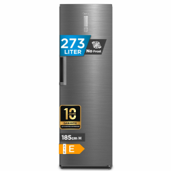 Midea MDRU385MTE46 Gefrierschrank/Kühlschrank/273L/185 cm hoch/NoFrost/Flexible Kühl- und Gefrierfunktion/Superkühl/Große Fächer/Zero Clearance/Easy Open Handgriff/Wechselbarer Türanschlag/Inox E/273L Angebot bei HelloDeals