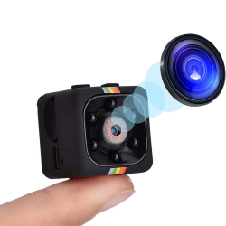 SQ11 Action Kamera 1080P mit Mikrofon, tragbarer Camcorder, Nachtsicht, Full HD Dashcam, Bewegungserkennung Videoaufnahme für WindowsME/2000/XP/2003/10/Vista/Mac Angebot bei HelloDeals