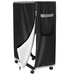 Klappbettdecke, 99 * 38 * 114cm Staubschutzhülle für Gästebetten Aufbewahrungstasche für Gästebetten, Klappbett Schutzhülle Abdeckung Wasserdicht Bett Schutzabdeckung im Innen Außenbereich Angebot bei HelloDeals