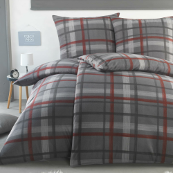 BaSaTex Flausch Fleece Winter Bettwäsche Set 4 teilig | 100% Mikrofaser Plüsch | 2X 135x200 + 2X 80x80 cm | Design 02 2x 135x200 Design 02 Angebot bei HelloDeals