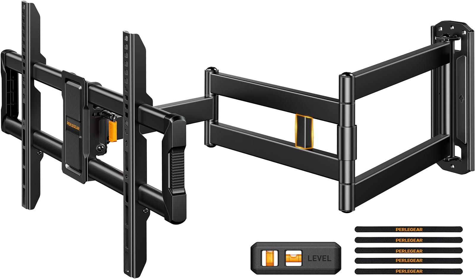 Perlegear TV Wandhalterung mit 943mm Langarm für 42–84 Zoll bis zu 68kg, Extra Langer Reach Fernseher Halterung, Schwenkbare Neigbare Wandhalterung Fernseher, Max VESA 600 x 400mm 42"-84"/ 943mm Angebot bei HelloDeals