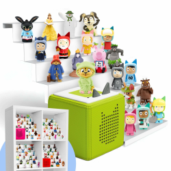 Tonie Regal für Toniebox 1 & 2 Einsatz für IKEA Kallax - Toniebox Regal mehr als 50 Tonie Figuren - Tonie Regal Mädchen und Jungen (Aussparung Links) Angebot bei HelloDeals