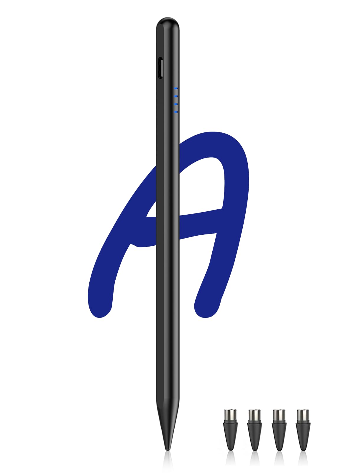 Stylus Stift für Touch Screen Android Power-Display - POM Feder Magnetic Tablet Pen Kompatibel Mit Samsung/Huawei/Lenovo/Mi/Vivo und Anderen Tablets und Smartphones (Schwarz) 16A-Schwarz Angebot bei HelloDeals