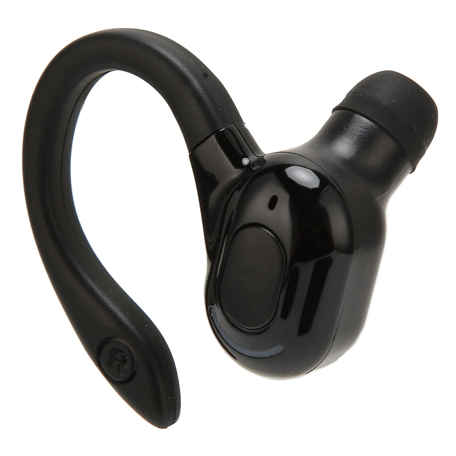 ASHATA Bluetooth-Headset, Stereo IPX4 Wasserdichter Kabelloser Bluetooth-Ohrhörer USB-Aufladung Einzelohr-Ohrhörer Zum Laufen Fahren Schwarz Angebot bei HelloDeals