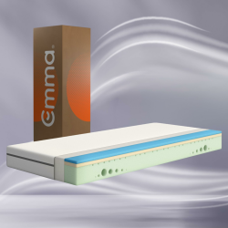 Emma One+ Matratze 90x200 H2 Mittelfest – Kühlende & atmungsaktive 3-Zonen-Schaummatratze – Ergonomisch, Klimaregulierend & Waschbarer Bezug – Für alle Schlafpositionen geeignet 90 x 200 cm Medium H2 - Neue Version Angebot bei HelloDeals