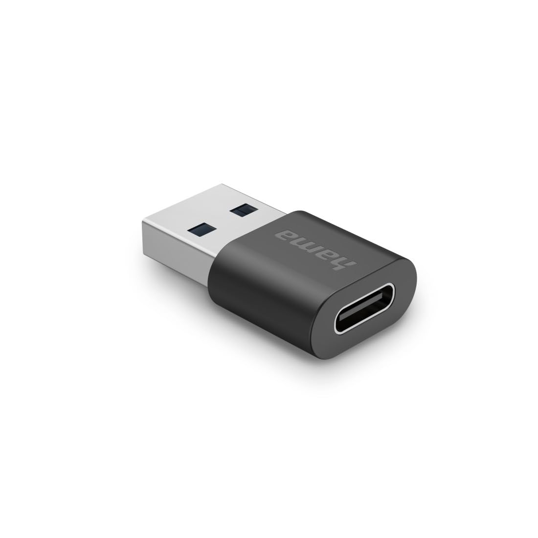 Hama USB C Adapter, USB A Stecker auf Buchse (Zum Verbinden von PC, Laptop, MacBook, Tablet, Kabel oder Hub, mit Super-Speed-Datenübertragung 10 Gbit/s, USB 3.2 Gen2) Angebot bei HelloDeals