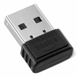 Amazon Basics Bluetooth 5.4 USB-Adapter-Dongle für PC, USB-Empfänger für Bluetooth-Maus, Tastatur, Laptop, mit Windows 11/10/8.1 kompatibel Angebot bei HelloDeals
