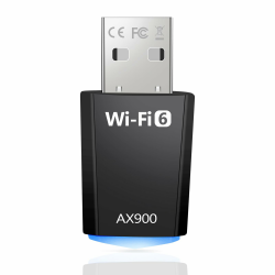 WLAN USB Stick für PC, AX900 WiFi 6 WLAN WiFi Adapter PC Dual Band 2.4GHz/5GHz WLAN USB-Adapter Internet Stick Kompatibel mit Windows 11/10/7 Angebot bei HelloDeals