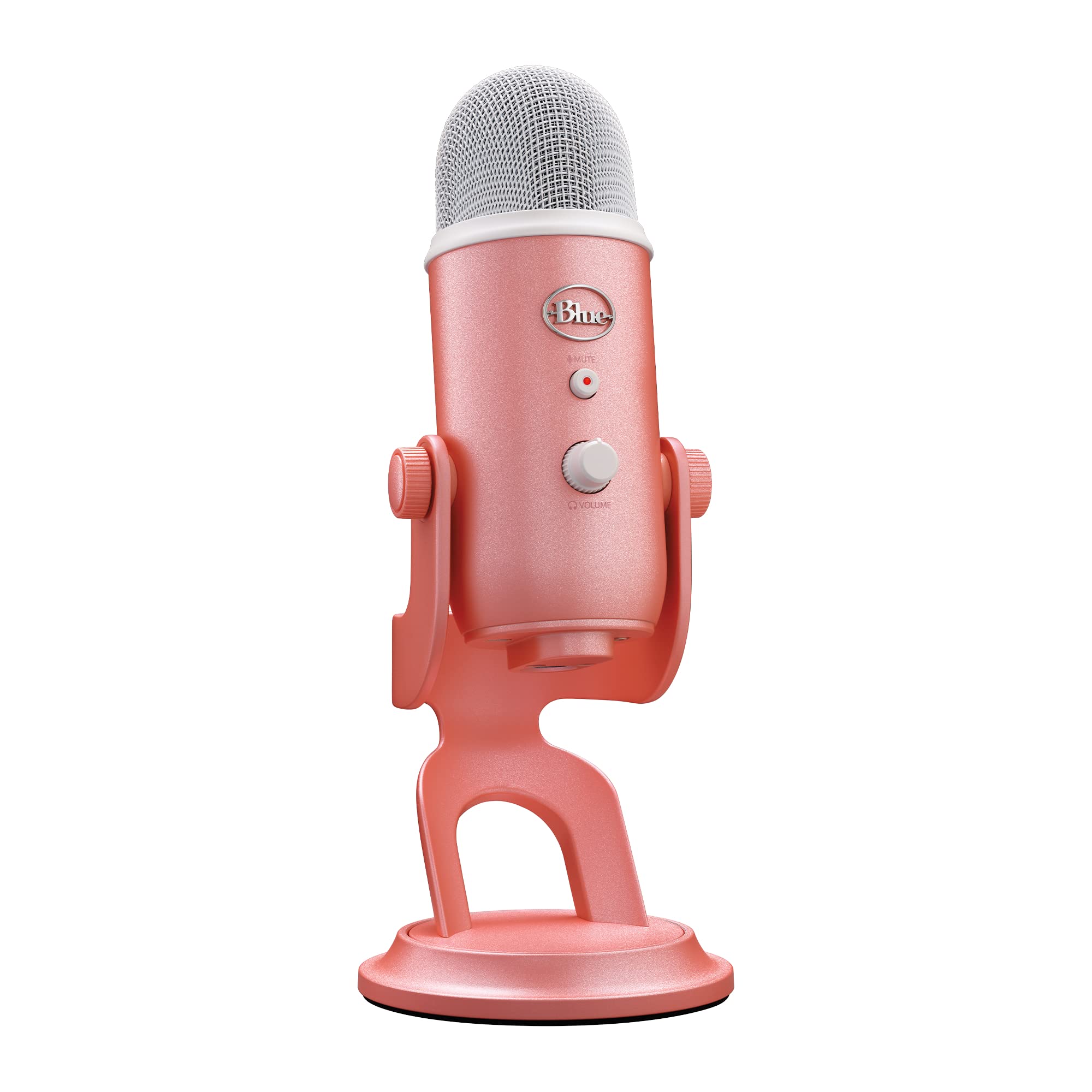 Logitech G Blue Yeti USB-Gaming-Mikrofon in Premiumqualität für Streaming, Blue VO!CE-Software, PC, Podcast, Studio, Computer-Mikrofon, Exklusive Streamlabs-Themes, Sonderedition - Rosa Rosa Mikrofon Angebot bei HelloDeals
