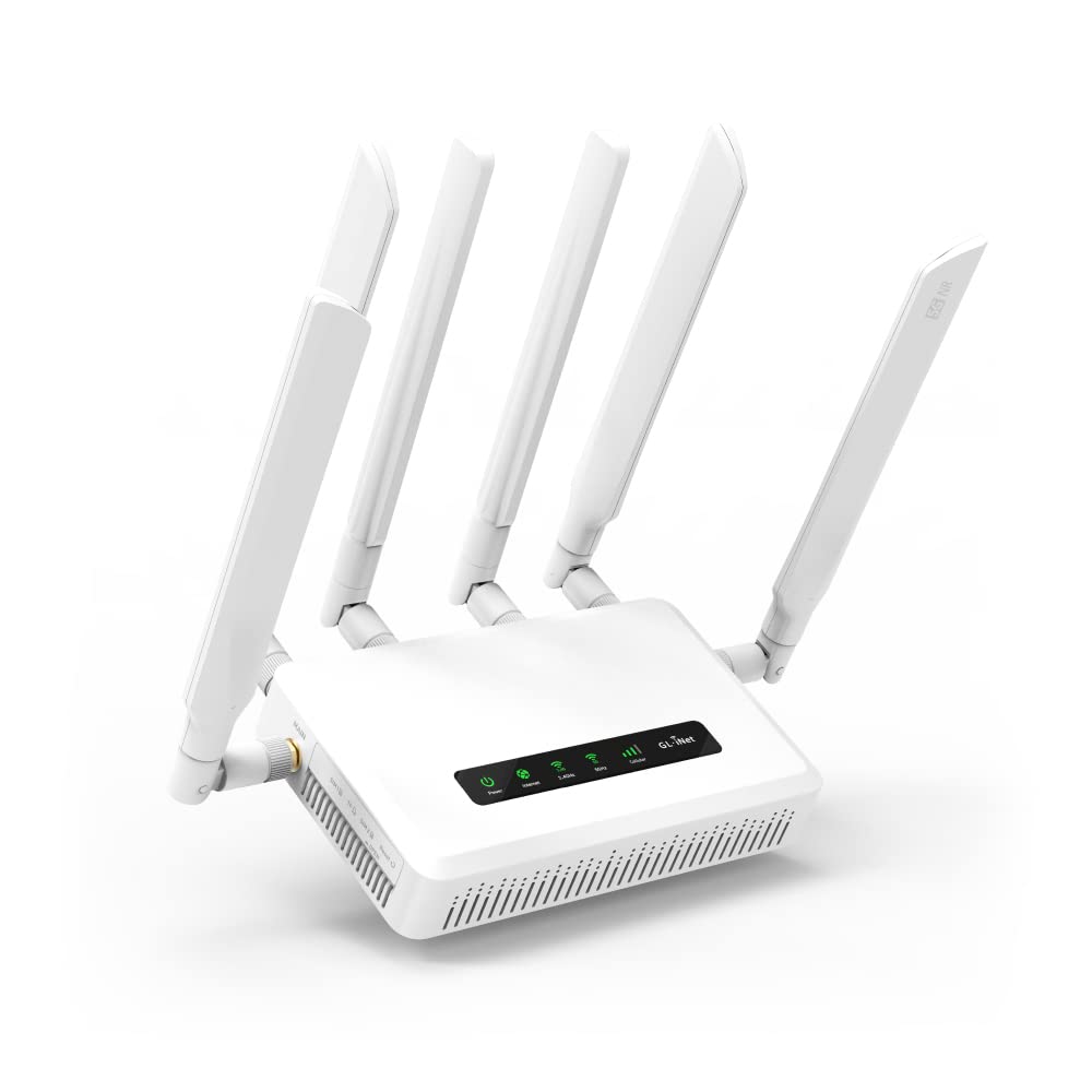 GL.iNet GL-X3000 (Spitz AX) 5G Router SIM Karte Wi-Fi 6, Mobiler WLAN Router SIM Karte 5G LTE, AX Dual-SIM Gigacube Netzwerkgeräte, VPN, OpenWrt, Secure Cellular Router for Office, Retail, Events 1 Angebot bei HelloDeals