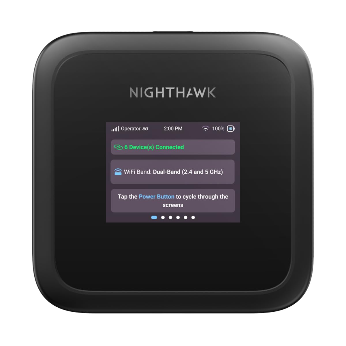 NETGEAR Nighthawk M3 – Mobiler 5G Router mit WiFi 6, bis zu 2,5 GBit/s – SIM-Steckplatz entsperrt – Tragbarer WLAN-Hotspot für Private/geschäftliche Nutzung – 5G/4G MiFi – AX3600, 32 Geräte (MH3150) 5G, WiFi 6 (5 Gbps) Angebot bei HelloDeals