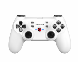 GameSir T3s Wireless Controller für Windows PC/iOS, Android Phone/Tablet, Bluetooth-Gamecontroller für Switch, Mobiles Gamepad für Apple Arcade MFi-Spiele mit Einstellbarer Vibration T3S White Angebot bei HelloDeals