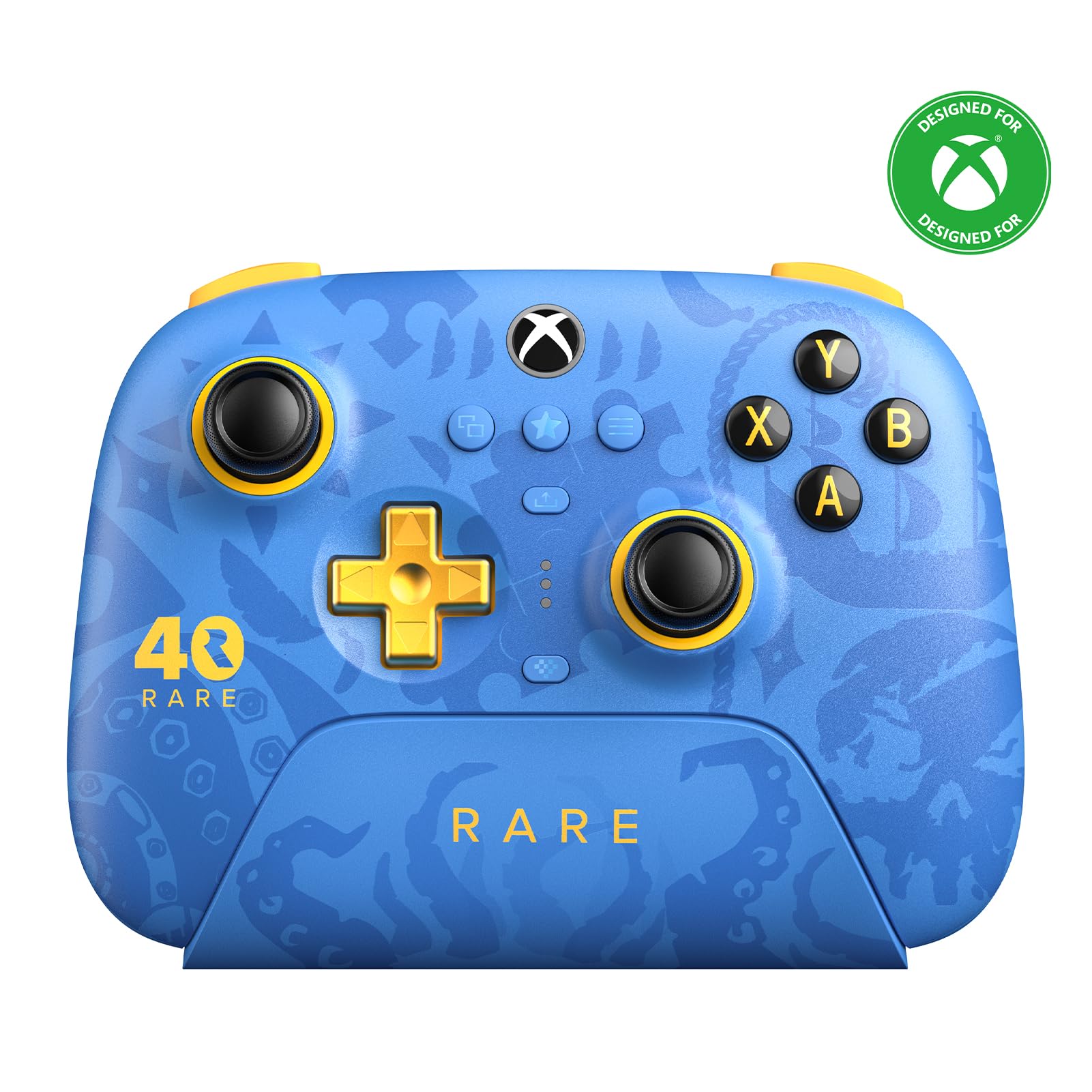 8BitDo Ultimate 3-mode Wireless Controller for Xbox, Hall Effect Joysticks, Pro Back Buttons, Compatibility with Xbox Series X|S & Xbox One, Apple, Windows PC & Android - Rare 40th Anniversary Edition Angebot bei HelloDeals