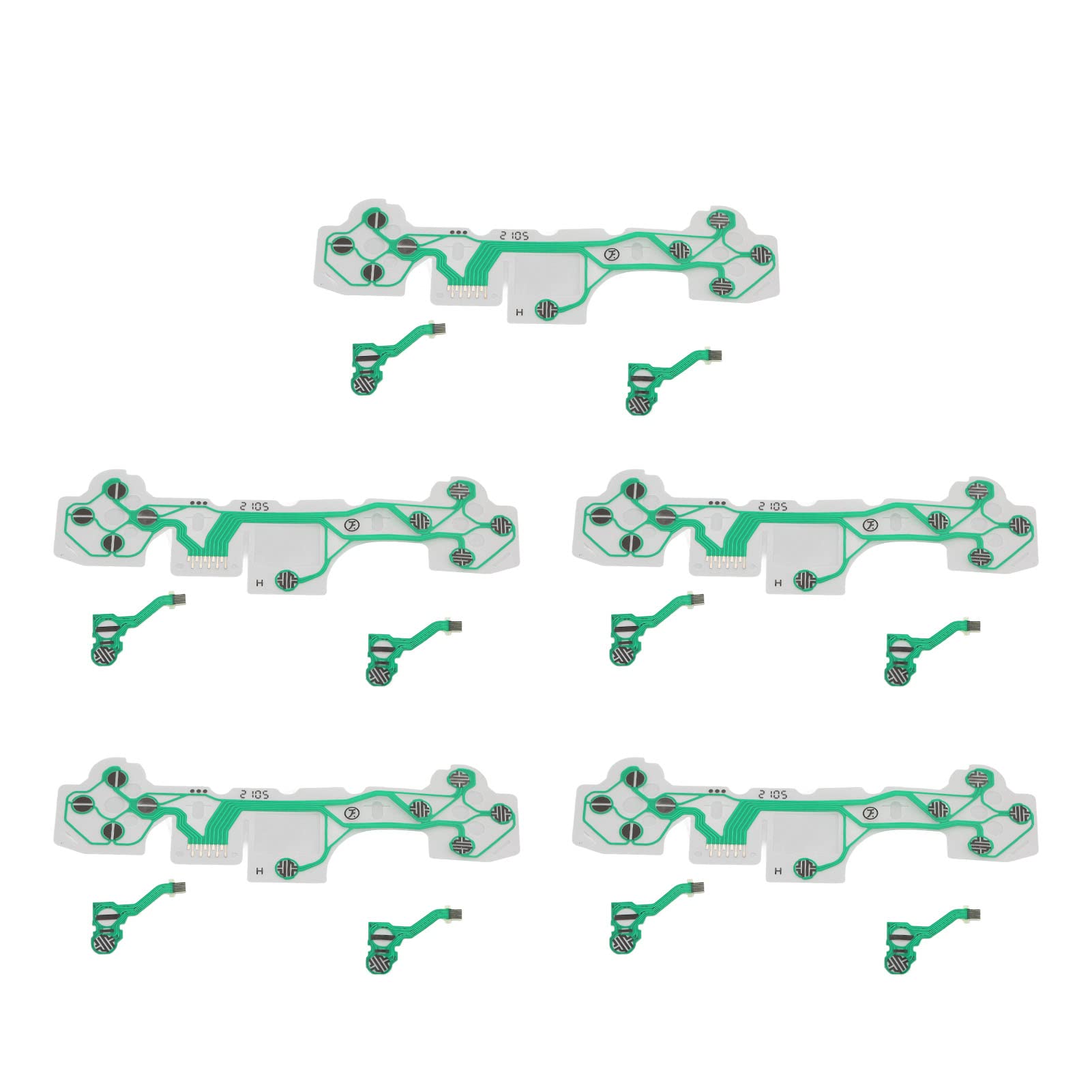 5er-Set Flexibles Flachbandkabel für Griff, Ersatz-Flexband-Leiterplatte, FPC-Gamepad-Griff, Leitfähiger Film für Controller Angebot bei HelloDeals