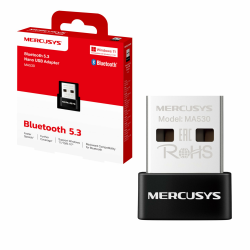 Mercusys MA530 Nano USB Bluetooth 5.3 Adapter Dongle (für PC und Laptop, unterstützt Windows 11/10/8.1/7, Plug & Play für Windows 11/10/8.1) Angebot bei HelloDeals