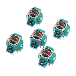 Zunate 5 Stück Ersatz-Joystick für, Neuer Analog-Stick für, kompakter und präziser Gamepad-3D-Joystick, Rad-Daumen-Sticks, Joystick-Rocker-Modul, Ersatz für Angebot bei HelloDeals