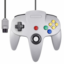 miadore Retro Wired Controllers für N64 Console, Classic Controller Joystick für Nintendo Classic 64 Konsole N64 Game System,Grau Angebot bei HelloDeals